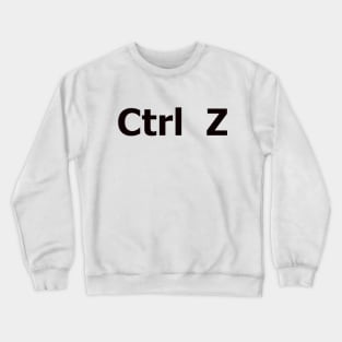 Ctrl Z Crewneck Sweatshirt